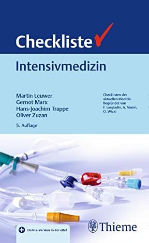 Zuzan, Oliver Checkliste Intensivmedizin