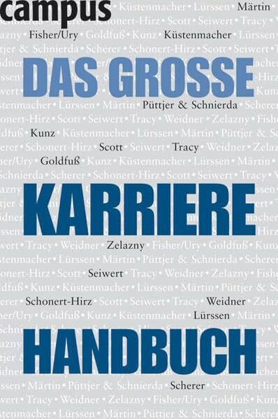 Weidner, Jens Das grosse Karrierehandbuch