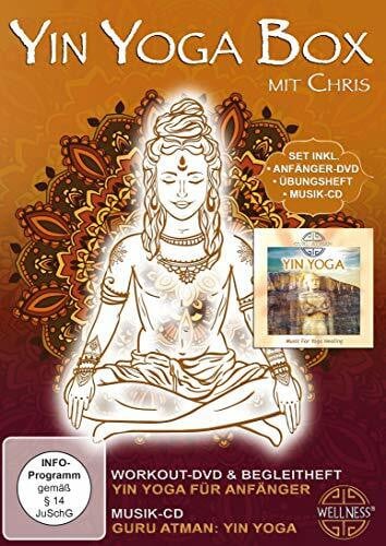 Wellness-DVD® Yin Yoga Box - Set inklusive Anfänger-DVD, Übungsheft und Musik-CD