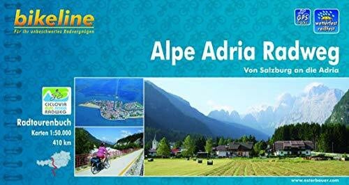 Esterbauer Bikeline Alpe Adria Radweg 1 : 75 000, wetterfest/reißfest