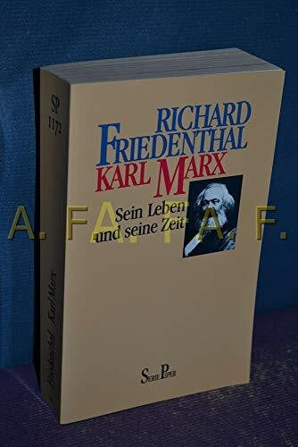 Friedenthal, Richard Karl Marx. Sein Leben und seine Zeit
