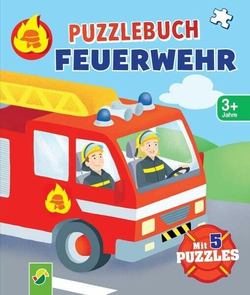 Dolinger, Igor Puzzlebuch Feuerwehr: Mit 5 Puzzles