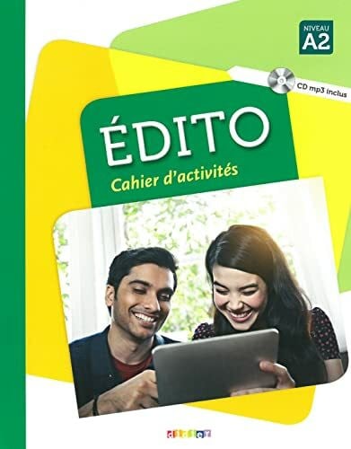 Klett Sprachen GmbH Édito A2: Cahier d’activités + CD MP3
