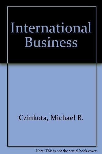 Moffett, Michael H. International Business