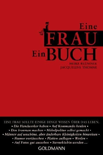Blümner, Heike Eine Frau. Ein Buch.