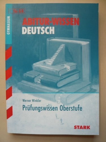 Winkler, Werner STARK Abitur-Wissen - Deutsch Prüfungswissen Oberstufe