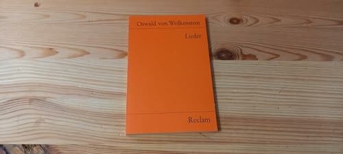 Oswald von Wolkenstein Lieder: Mhdt. /Dt. (Reclams Universal-Bibliothek)