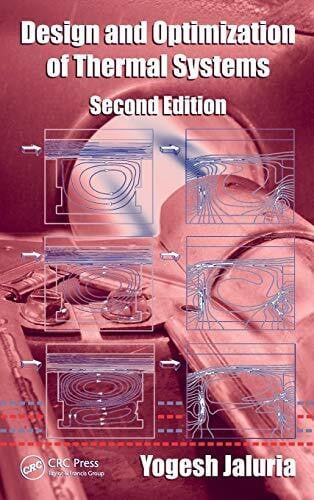 Jaluria, Yogesh Design and Optimization of Thermal Systems (Mechanical Engineering)