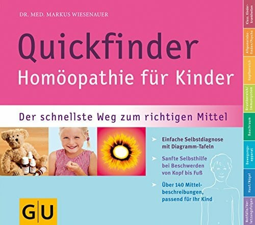 Wiesenauer, Dr. med. Markus Quickfinder Homöopathie für Kinder. Der schnellste Weg zum richtigen Mittel: Der schnellste Weg zum richtigen Mittel. Einfache Selbstdiagnose mit ... Mittelbeschreibungen, passend für Ihr Kind