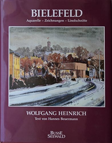 BEUERMANN, HANNES (Text von). Bielefeld. Aquarelle - Zeichnungen - Linolschnitte