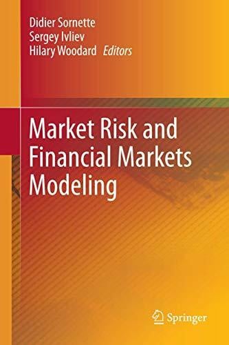 Woodard, Hilary Market Risk and Financial Markets Modeling