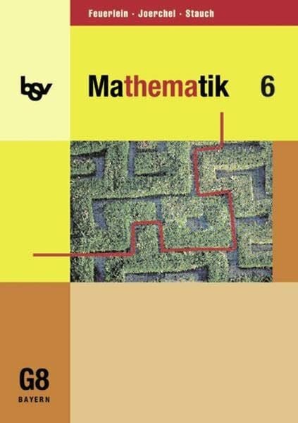Joerchel, Martin bsv Mathematik - Gymnasium Bayern / 6. Jahrgangsstufe - Schülerbuch