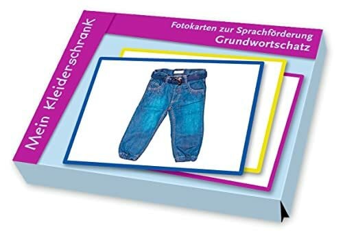 Redaktionsteam Verlag an der Ruhr Grundwortschatz – Mein Kleiderschrank (Fotokarten zur Sprachförderung)