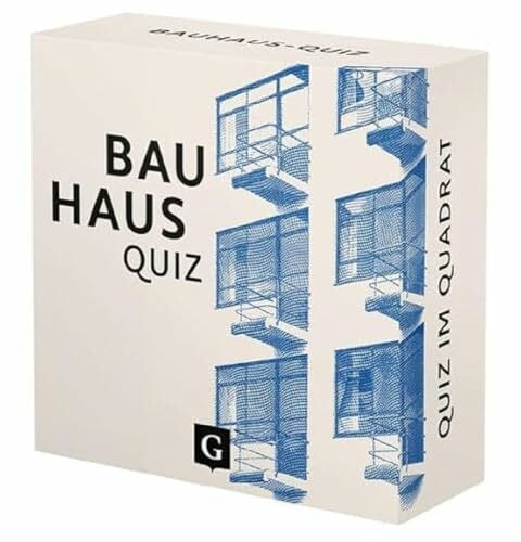 Kammann, Petra Bauhaus-Quiz: 100 Fragen und Antworten zu Bauhaus, moderner Gestaltung und spannenden Hintergründen (Quiz im Quadrat)