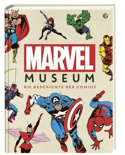 CHP Marvel Museum: Die Geschichte der Comics | Großformatiges Hardcover - ideal als Geschenk oder für die eigene Sammlung