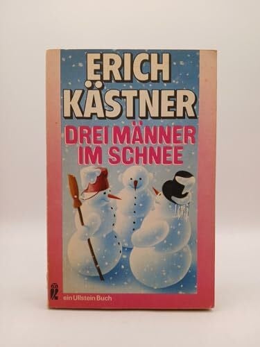 Drei Männer im Schnee.