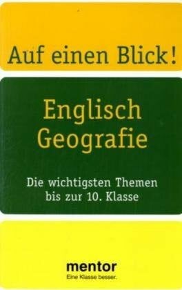 Walther Lutz Auf einen Blick! Englisch, Geografie: Die wichtigsten Themen bis zur 10. Klasse