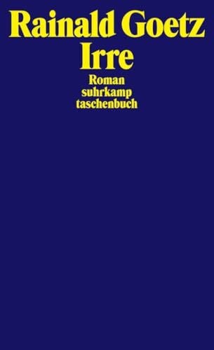 Goetz, Rainald Irre: Roman (suhrkamp taschenbuch)
