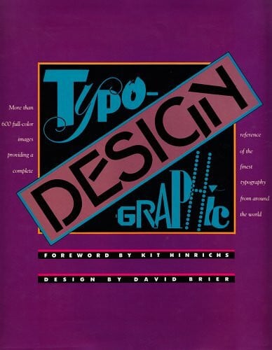 Brier, David Typographic Design