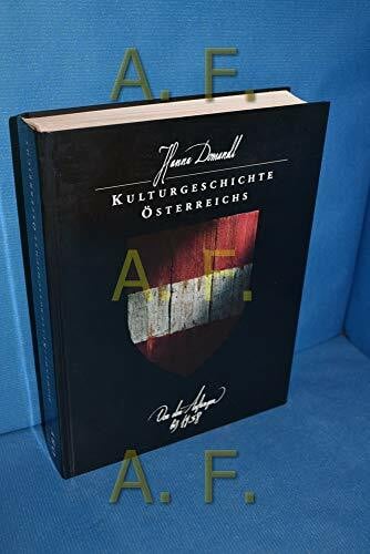 Hanna Domandl Kulturgeschichte Österreichs: Von den Anfängen bis 1938