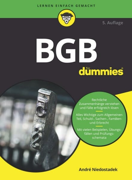 Niedostadek, André BGB für Dummies