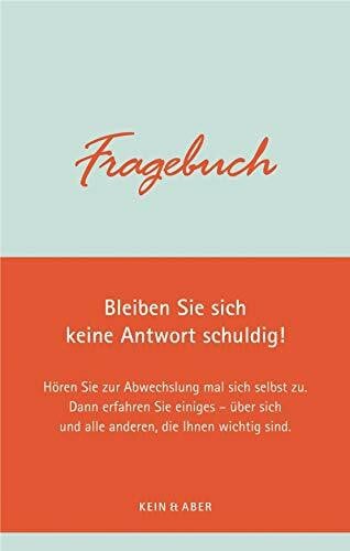 Tschäppeler, Roman Fragebuch: Bleiben Sie sich keine Antwort schuldig!