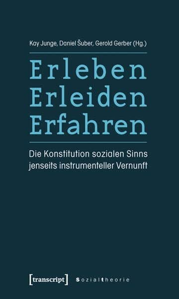 Gerber, Gerold Erleben, Erleiden, Erfahren: Die Konstitution sozialen Sinns jenseits instrumenteller Vernunft (Sozialtheorie)