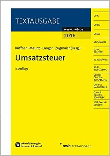 Langer, Ronny Umsatzsteuer: Aktualisierung im Internet inklusive