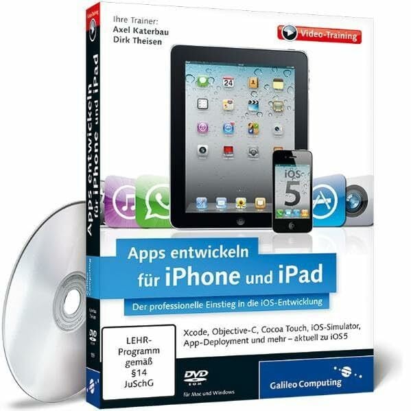 Katerbau, Axel Apps entwickeln für iPhone und iPad. Das Video-Training