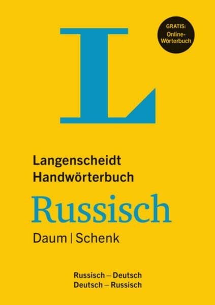 Schenk, Werner Langenscheidt Handwörterbuch Russisch Daum/Schenk: Russisch-Deutsch/Deutsch-Russisch: Russisch-Deutsch / Deutsch-Russisch. Rund 140.000 Stichwörter und Wendungen (Langenscheidt Handwörterbücher)