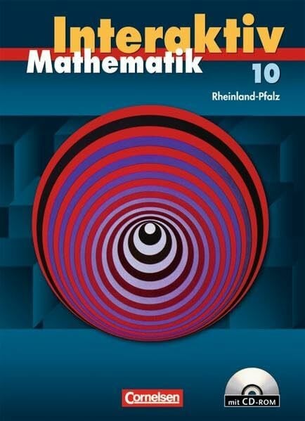 Stöhr, Sigrid Mathematik interaktiv - Rheinland-Pfalz / 10. Schuljahr - Schülerbuch mit CD-ROM