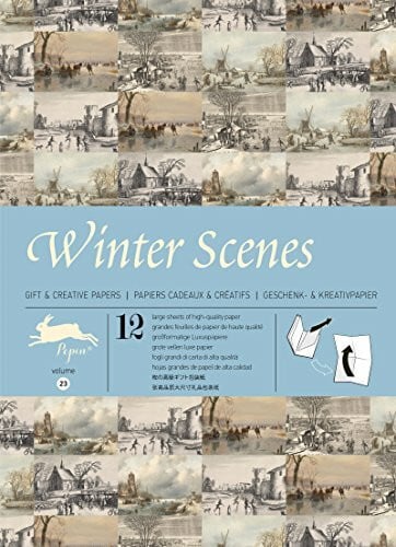 Pepin Winter Scenes.Vol. 23: Gift & Creative Papers (Gift & creative papers, 23)