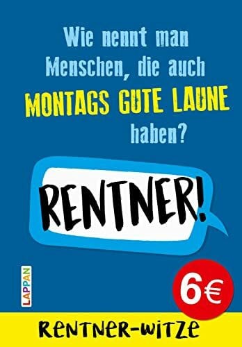 Muster, Mannfredt Rentner-Witze: Witze für den Ruhestand: Lustiges Buch zur Rente | Geschenk für den Renteneintritt