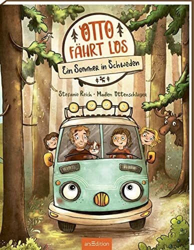 Reich, Stefanie OTTO fährt los – Ein Sommer in Schweden: Bilderbuch für alle Vanlife-Fans & Camper-Kinder, Schweden- und Mittsommer-Fans, ab 4 Jahren