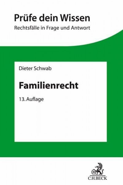 Beitzke, Günther Familienrecht (Prüfe dein Wissen)