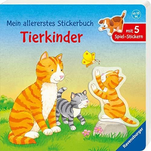 Dal Lago, Gabriele Mein allererstes Stickerbuch: Tierkinder