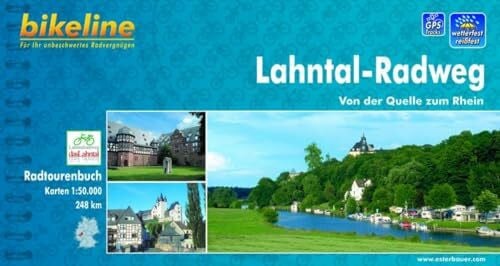 Esterbauer bikeline Radtourenbuch: Lahntal-Radweg. Von der Quelle zum Rhein, wetterfest/reißfest