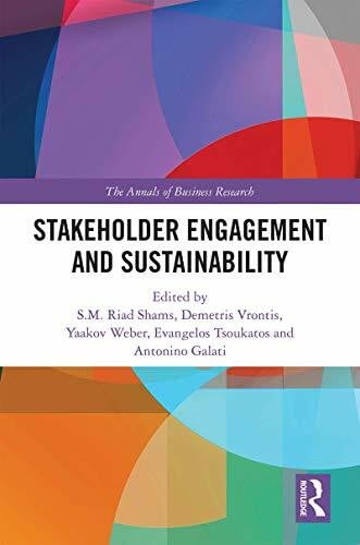 Weber, Yaakov Stakeholder Engagement and Sustainability (Annals of Business Research)