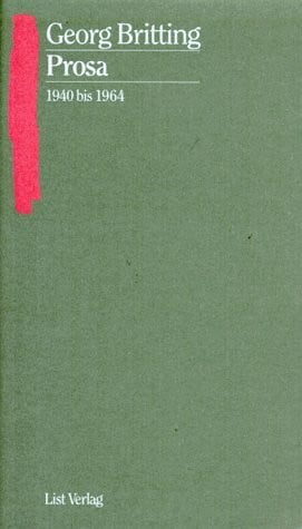 Ingeborg Schuldt-Britting Prosa, 1940 bis 1964