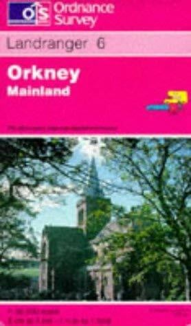 Ordnance Survey Orkney - Mainland (Sheet 6) (OS Landranger Map)
