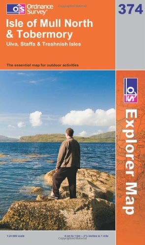 Ordnance Survey Isle of Mull North and Tobermory (OS Explorer Map)