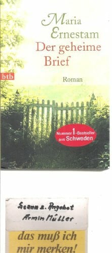 Haefs, Gabriele Der geheime Brief: Roman