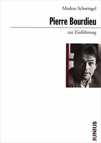 Schwingel, Markus Pierre Bourdieu zur Einführung