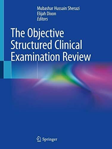 Dixon, Elijah The Objective Structured Clinical Examination Review