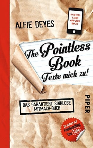 Krauß, Viola The Pointless Book - Texte mich zu!: Das garantiert sinnlose Mitmach-Buch