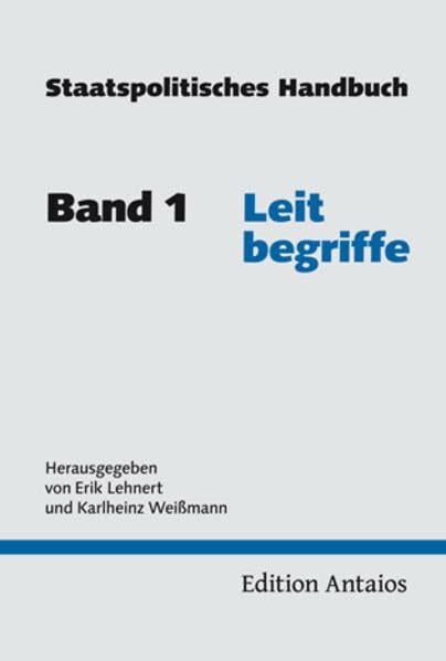 Weissmann, Karlheinz Leitbegriffe (Staatspolitisches Handbuch)