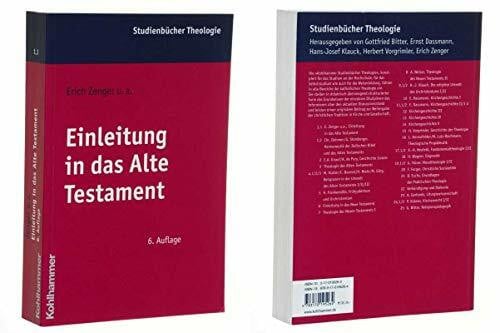 Zenger, Erich Einleitung in das Alte Testament (Kohlhammer Studienbücher Theologie)