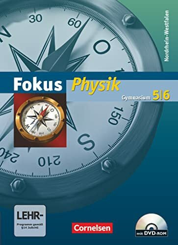 Burzin, Stefan Fokus Physik - Gymnasium Nordrhein-Westfalen - 5./6. Schuljahr: Schulbuch mit DVD-ROM