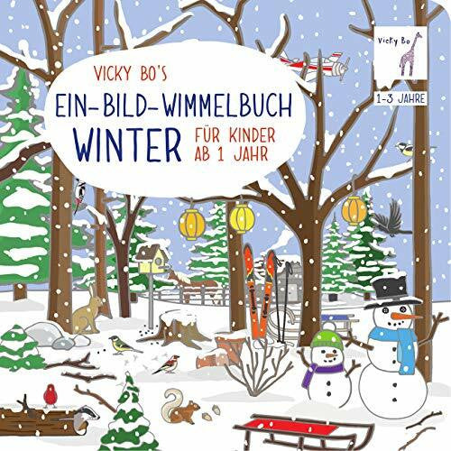 Bücher von Vicky Bo Ein-Bild-Wimmelbuch Winter ab 1 Jahr