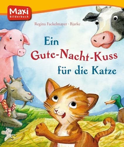 Bjarke Ein Gute-Nacht-Kuss für die Katze (MAXI Bilderbuch)